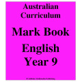 Australian Curriculum English Year 9 - Mark Book